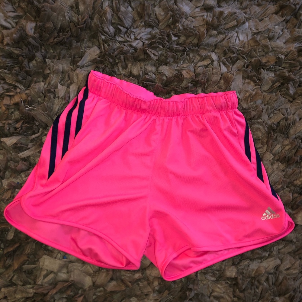 Pink sport shorts